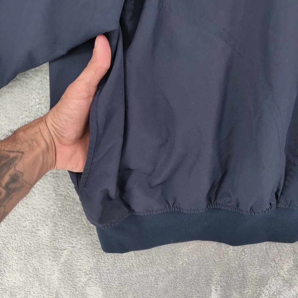 Zero Restriction Pullover Jacket Mens XL Blue Golf Windbreaker Super Light - Picture 5 of 14